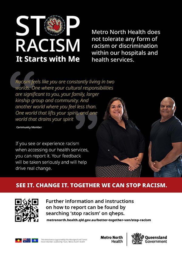 Anti-racism poster