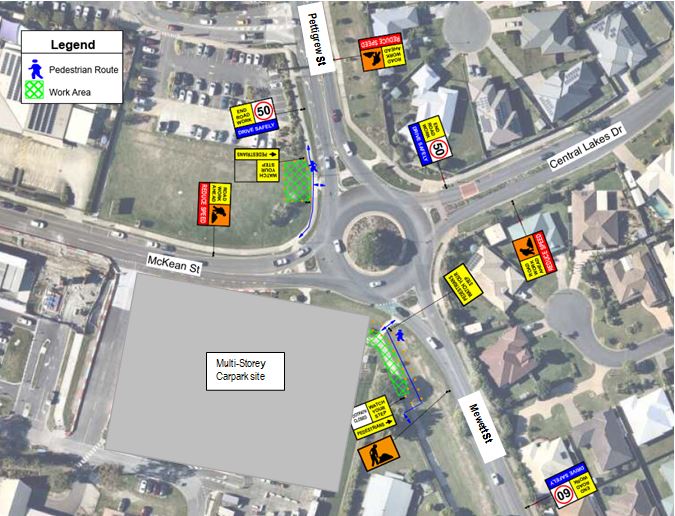 Caboolture Hospital Site Redevelopment map - 21 March 2022
