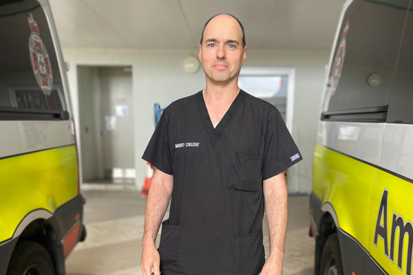 Caboolture Emergency Department Senior Medical Officer Dr Doug Feinbloom