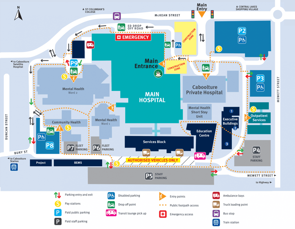 Maps and directions | Caboolture Hospital