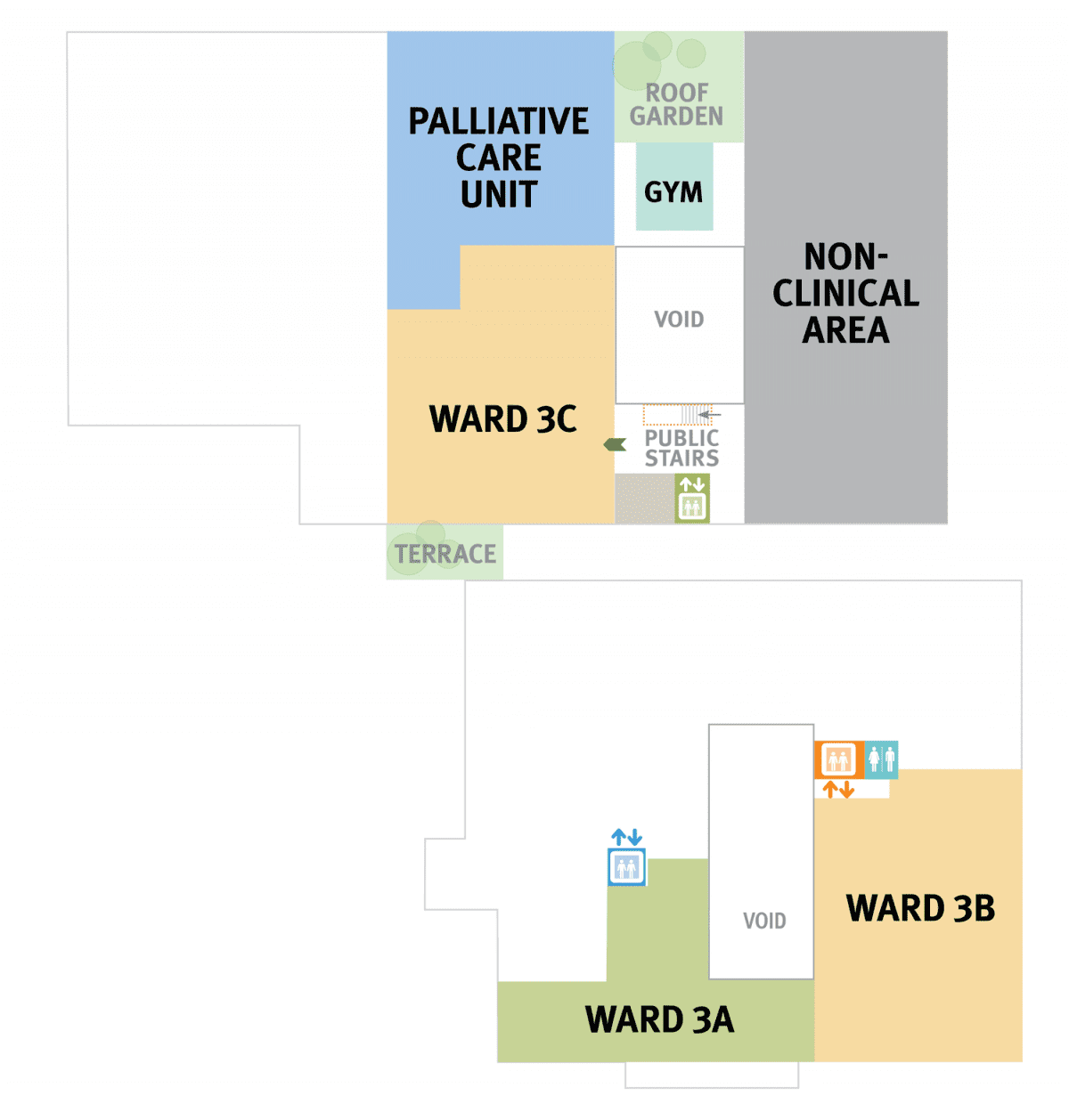 Ward locations - Caboolture Hospital