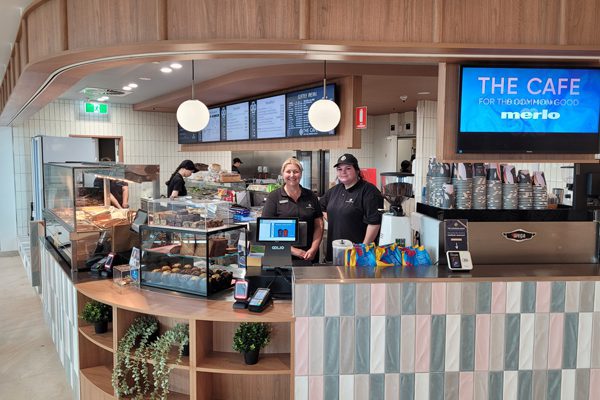 The new Café for The Common Good at Caboolture Hospital.