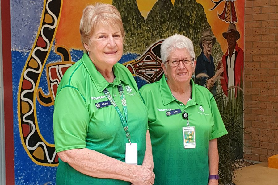 Caboolture Volunteers Cheryl and Judy