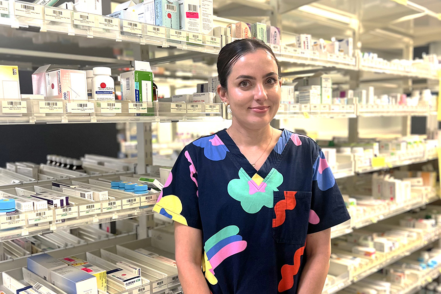 RBWH pharmacist Sahra Ashley urges caution over the current online peptide trend.
