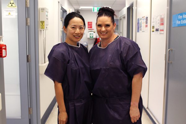 Dr Cindy Wang and Vanessa Hutchen from Redcliffe Dental Clinic were key players in an Emergency Department trial for oral health care.