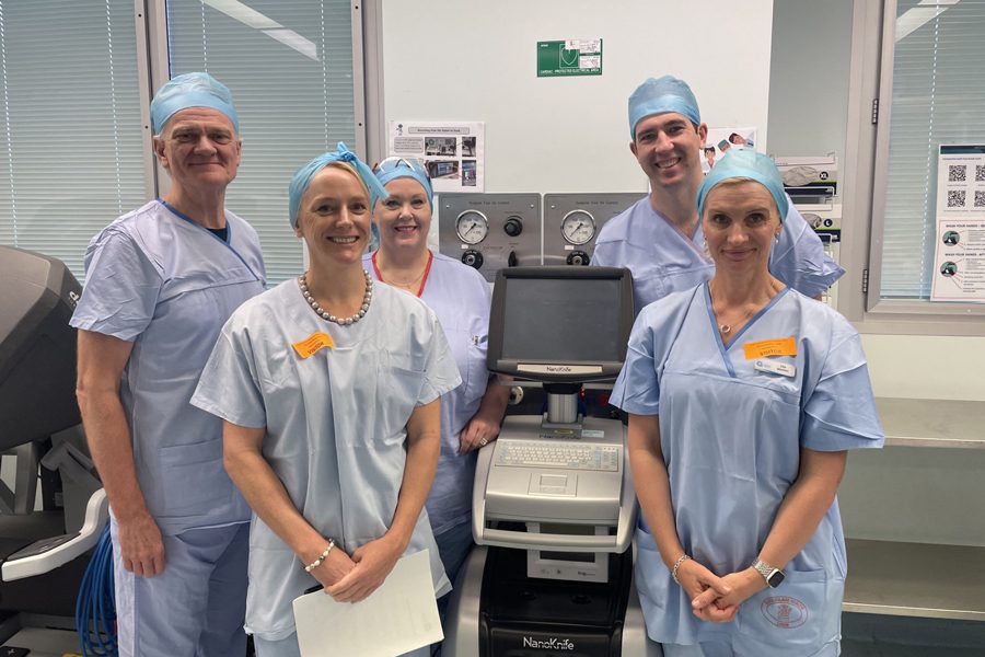 RBWH has recently become Australia’s first and only publicly funded facility to offer a program for the NanoKnife procedure for prostate cancer.