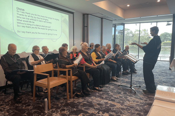 Memory Café performance
