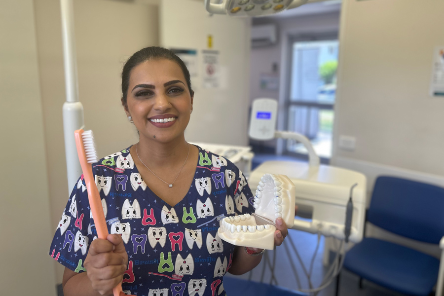 Dr Tarini Singh is urging parents to keep dental safety at front of mind this holiday season