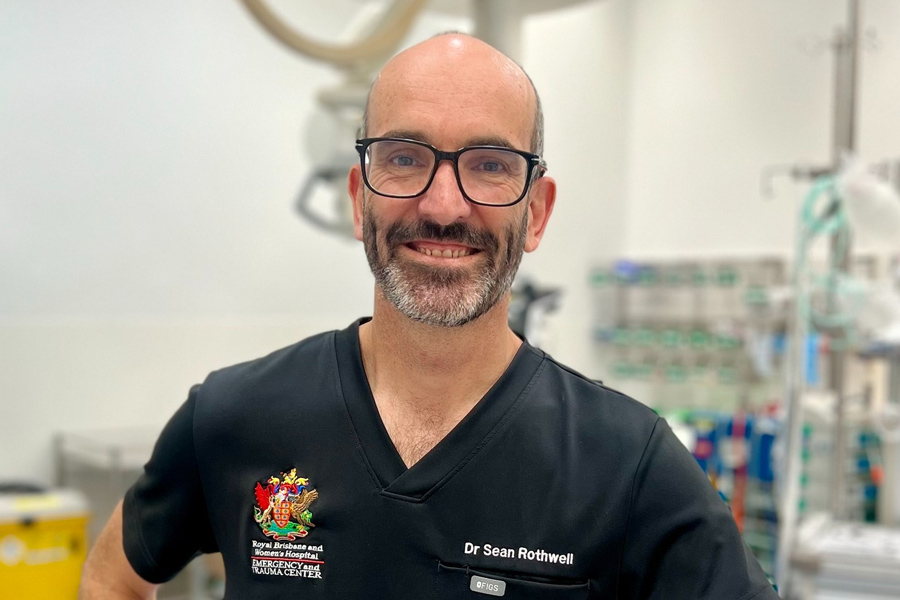RBWH Director of Emergency Dr Sean Rothwell weighs in on hit TV series The Pitt.