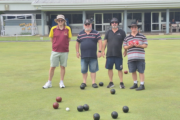Lawn bowling blokes