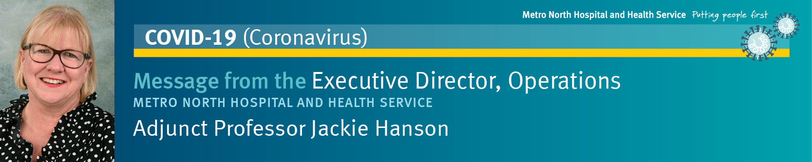 Executive Director, Operations Jackie Hanson
