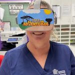 Virtual reality helping young patients