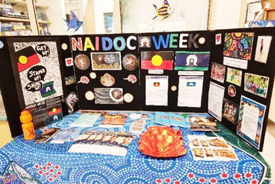 NAIDOC Week 2022 display