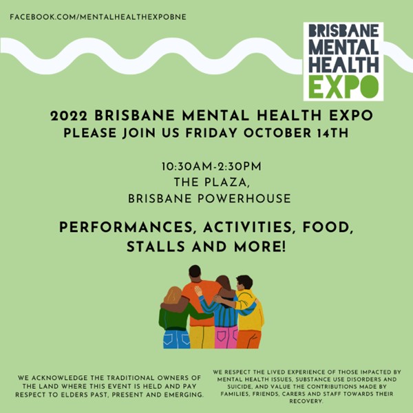 Brisbane Mental Health Expo campaign ad