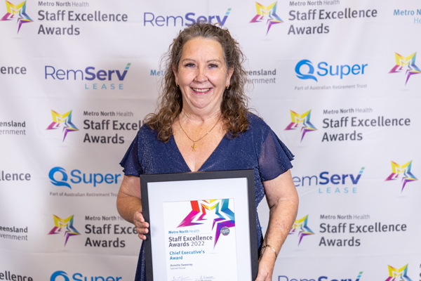 Chief Executive Award WINNER – Annette Sweeney, Assistant in Nursing, Gannet House