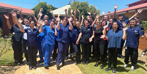 New graduate nurses at Redcliffe Hospital