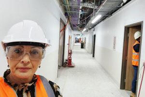 Tami Photinos visits Caboolture Hospital redevelopment