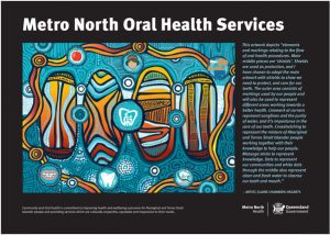 Metro North Oral Health Services artwork descriptor