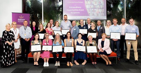 RBWH Foundation Extraordinary Opportunities grants announced
