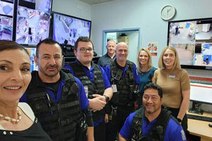 Protective Services team visit at TPCH