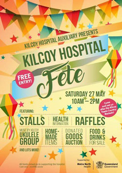 Kilcoy Hospital Fete 2023 poster