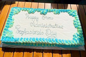 Administrative Professionals' Day cake