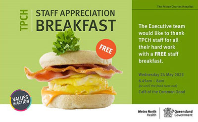 TPCH Staff Appreciation Breakfast graphic