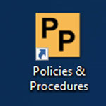 Policies and Procedures desktop graphic