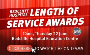 Redcliffe Hospital Length of Service Awards 2023 graphic