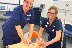 Redcliffe Hospital nurse educators