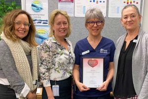 Redcliffe Hospital Nurse Practitioner Sandra Warden recipient of Metro North Health Nursing and Midwifery Award 