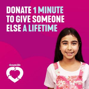 DonateLife 2023 square campaign ad