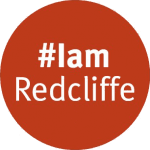 I am Redcliffe circle graphic