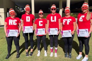 Redcliffe Hospital team for DonateLife's Amazing Race 