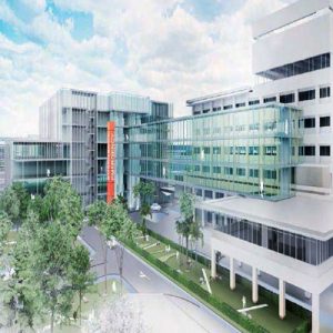 Redcliffe Hospital expansion architectural rendering