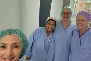 Operating Theatre staff at TPCH