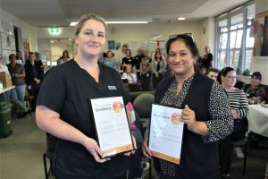 Sarah Dillon and Stacey Morrison (unavailable), Clinical Nurses, Hospital in the Home, North Lakes