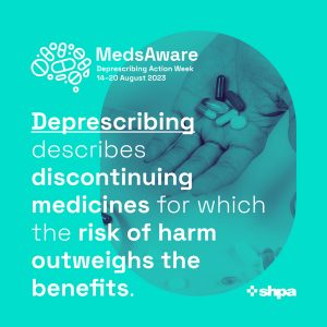 MedsAware Deprescribing Action Week advertisement