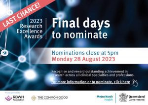 2023 Research Excellence Awards final days for nominations campaign ad