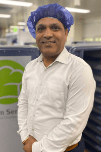 Rahul Raj, Site Coordinator Food Services at TPCH