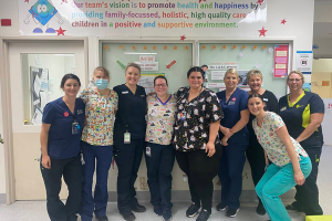 Members of the Children's Ward team at TPCH