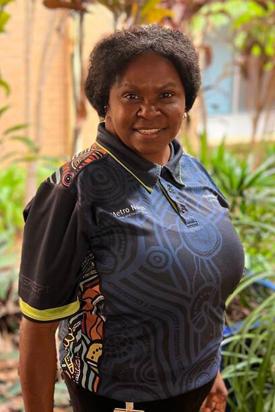 Stella Bamaga, Indigenous Hospital Liaison Officer at Caboolture Hospital