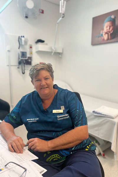 Trudi Young, Midwife at Caboolture Hospital