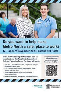 Metro North Occupational Violence Prevention Forum