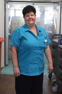 Tanya Turner the Food Services Officer at Brighton Health Campus