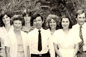 The Prince Charles Hospital Respiratory Investigations Unit staff in 1983