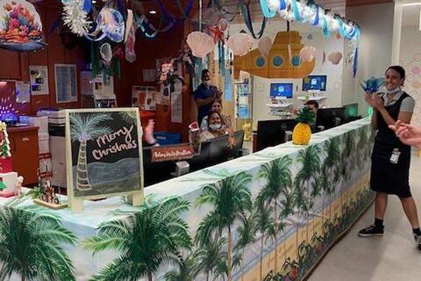This year’s winner is 5A who had a tropical, tiki bar
