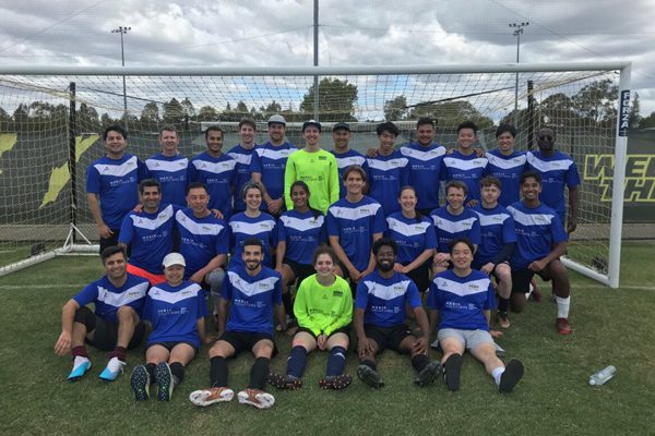 RBWH had two teams in the MIPS Brisbane Medical Football Tournament 