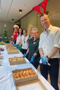 the annual Christmas Staff Breakfast to thank staff for all your hard work