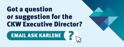 CKW ED question, Ask Karlene graphic